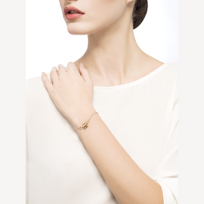 [Luna Brilliance]ZERO 1 SOFT GOLD BRACELET