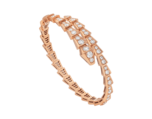 [Luna Brilliance]SERPENTI BRACELET 6.8MM PINK GOLD DIAMOND