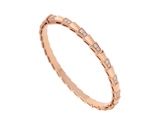 [Luna Brilliance]SERPENTI SMALL BRACELET PINK GOLD DIAMOND
