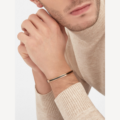 [Luna Brilliance]ZERO 1 PINK GOLD WITH BLACK CERAMIC BRACELET