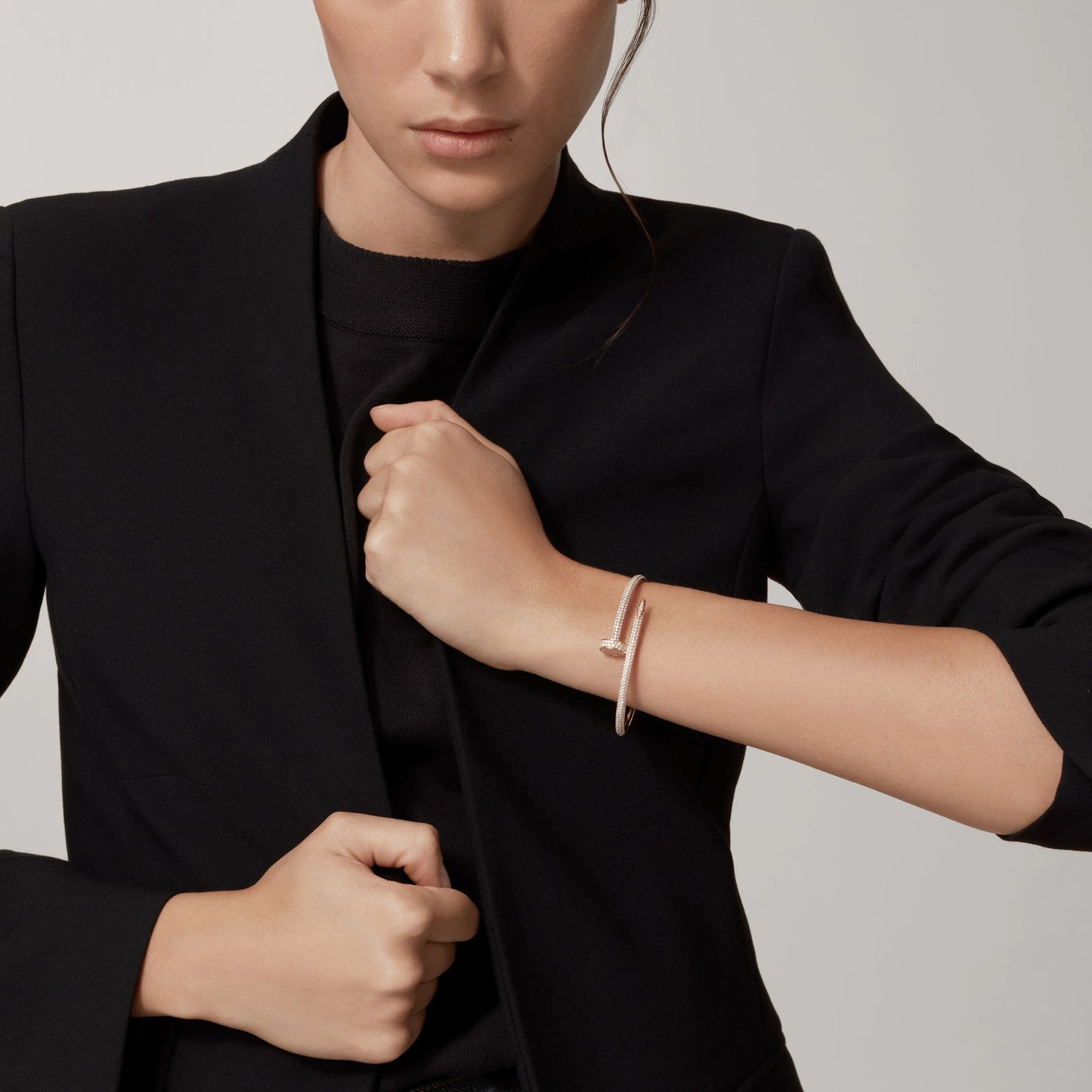 [Luna Brilliance]JUSTE BRACELET 3.5MM ALL DIAMONDS
