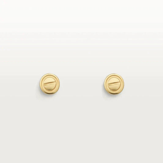 [Luna Brilliance]LOVE EARRINGS GOLD 10MM