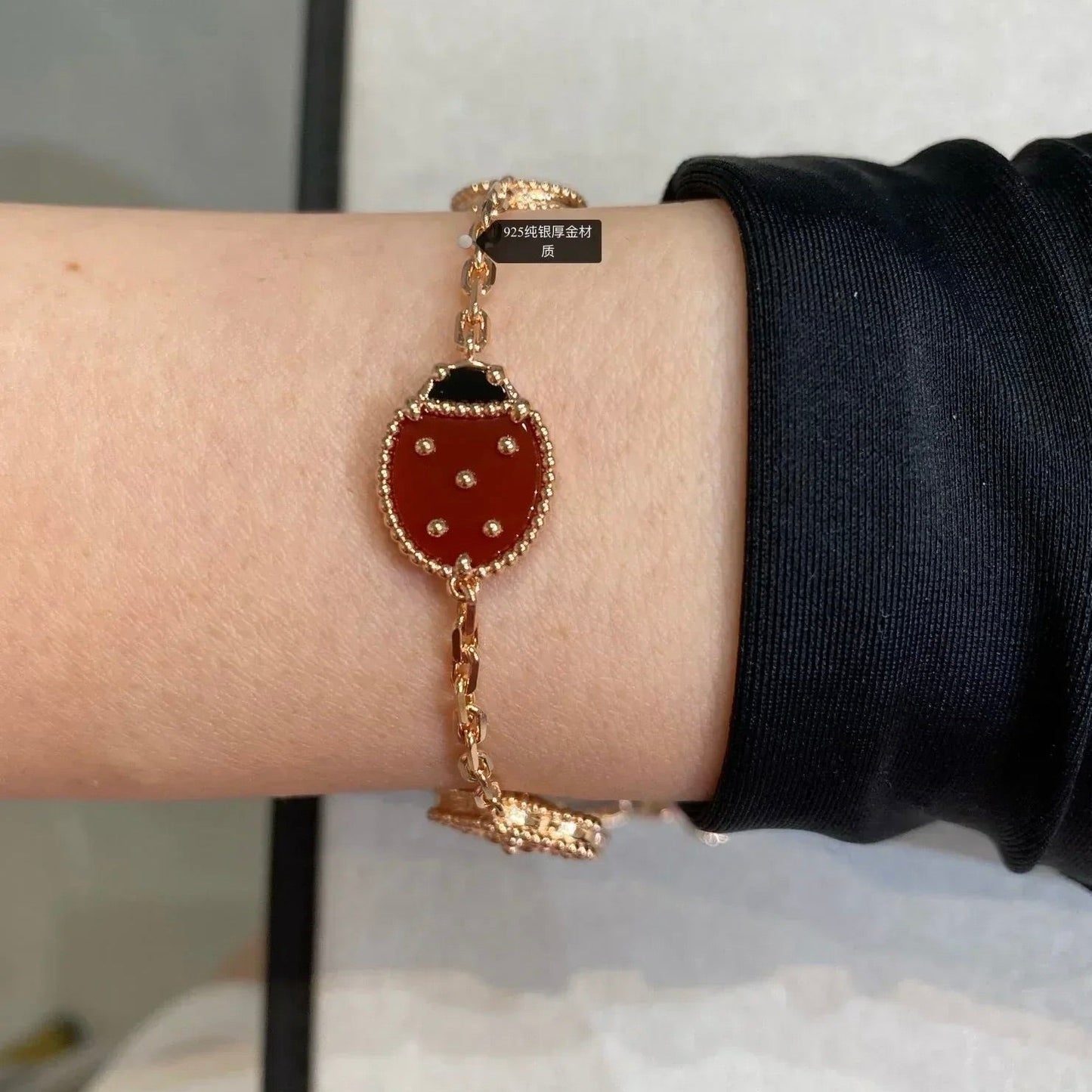 [Luna Brilliance]LUCKY SPRING 5 MOTIF BRACELET