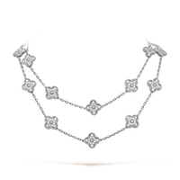 [Luna Brilliance]CLOVER 20 MOTIFS DIAMOND SILVER