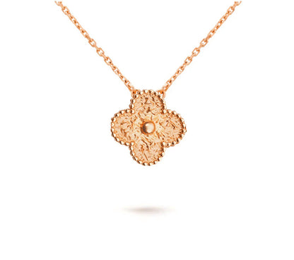 [Luna Brilliance]CLOVER 15MM SINGLE FLOWER NECKLACE COLLECTION