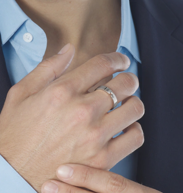 [Luna Brilliance]ALLIANCE LIENS VIDENCE 4MM RING