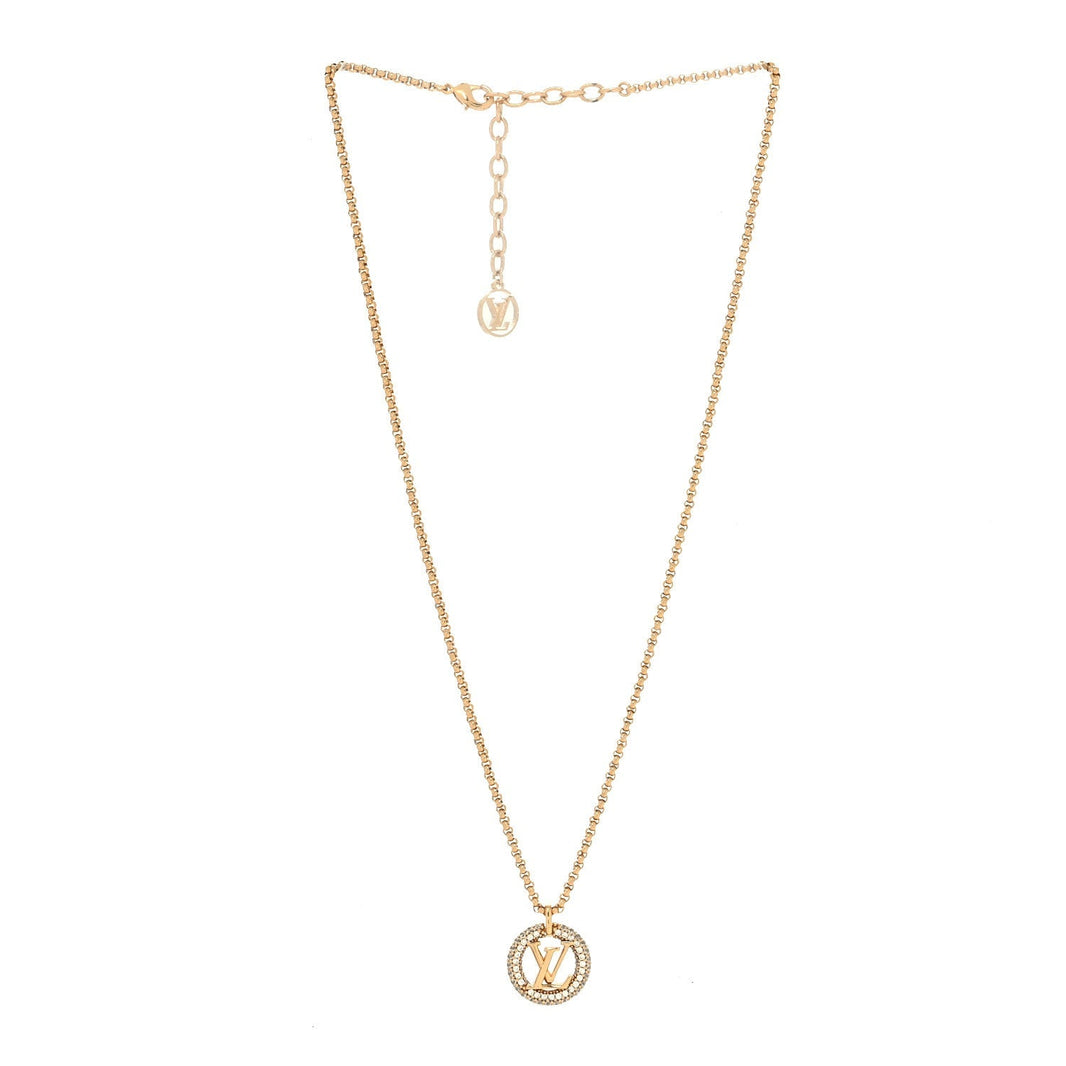 [Luna Brilliance]BY NIGHT DIAMOND PAVED NECKLACE