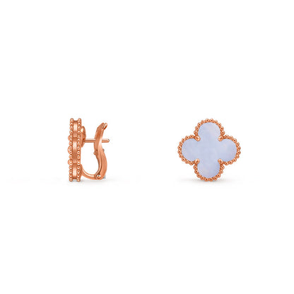 [Luna Brilliance]CLOVER 15MM MOP EARRINGS COLLECTION