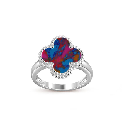 [Luna Brilliance]CLOVER SILVER RING COLLECTION