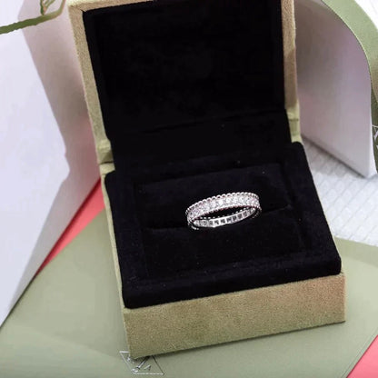 [Luna Brilliance]PERLEE DIAMOND SILVER RING