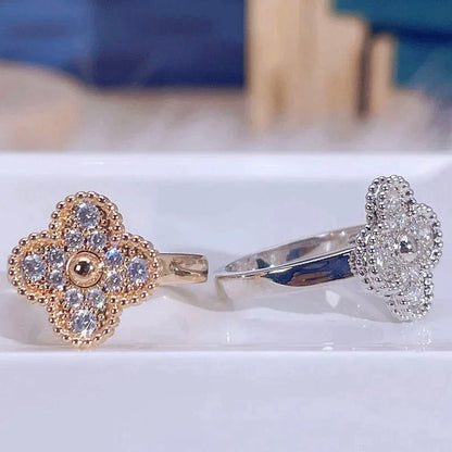 [Luna Brilliance]CLOVER DIAMOND RING