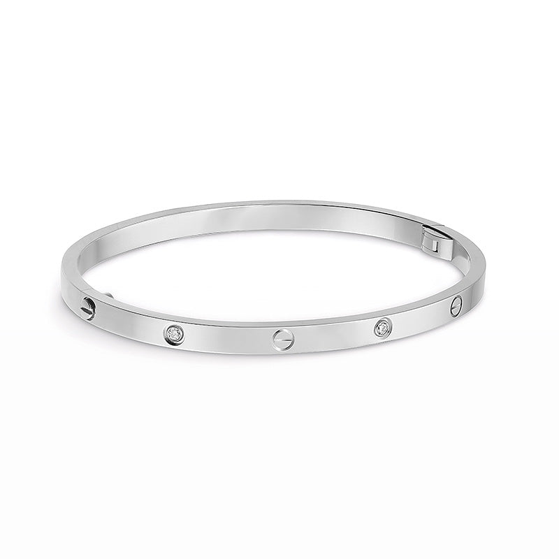 [Luna Brilliance]LOVE BRACELET 3.65MM 6 DIAMONDS
