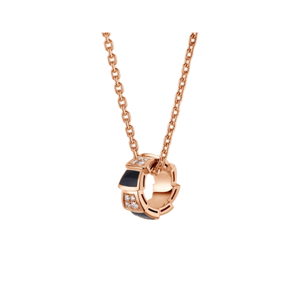[Luna Brilliance]SERPENTI PEDANT DIAMOND NECKLACE