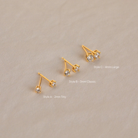 Booker Diamond Studs Set