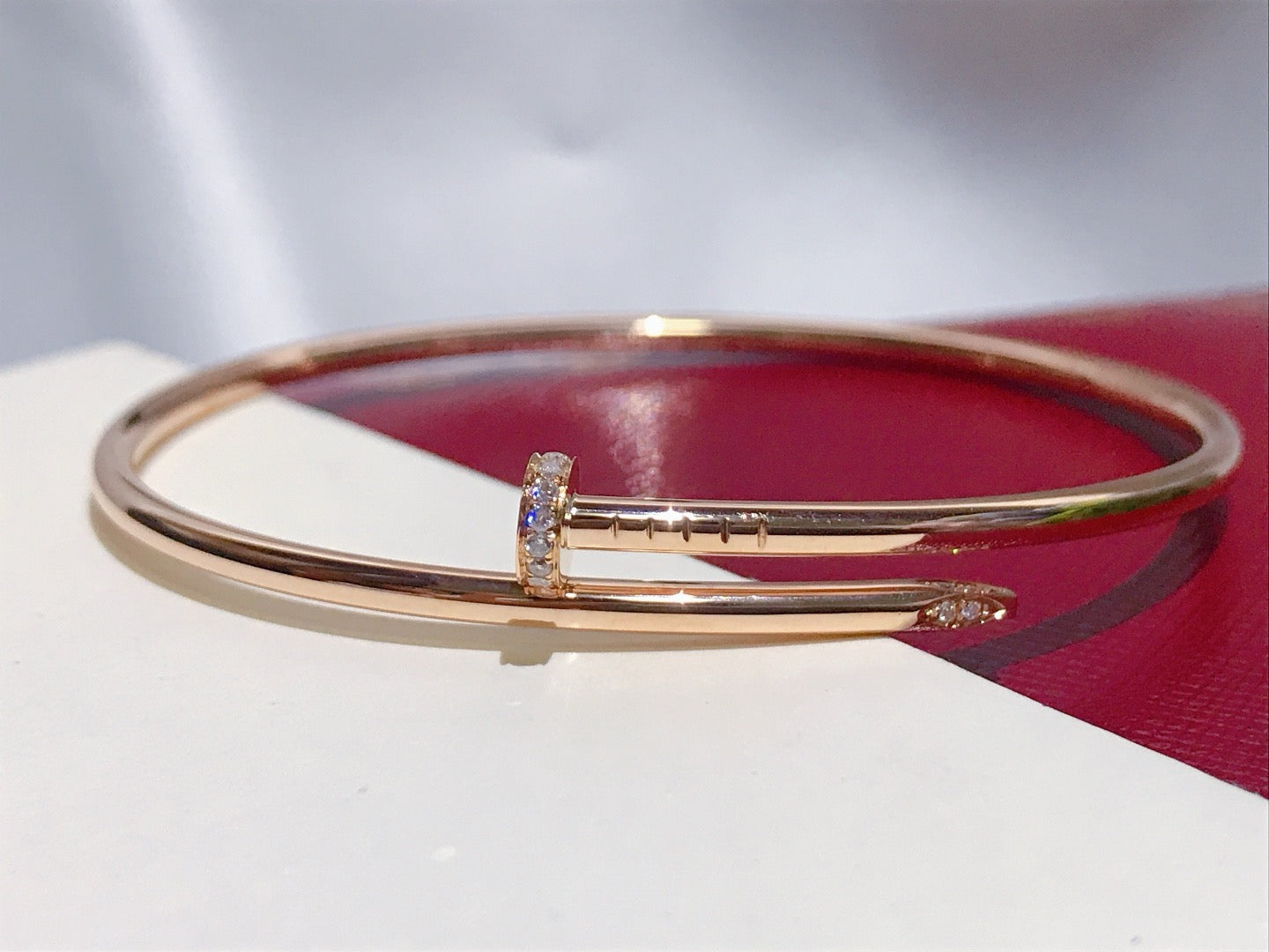 [Luna Brilliance]JUSTE BRACELET 2.5MM DIAMONDS