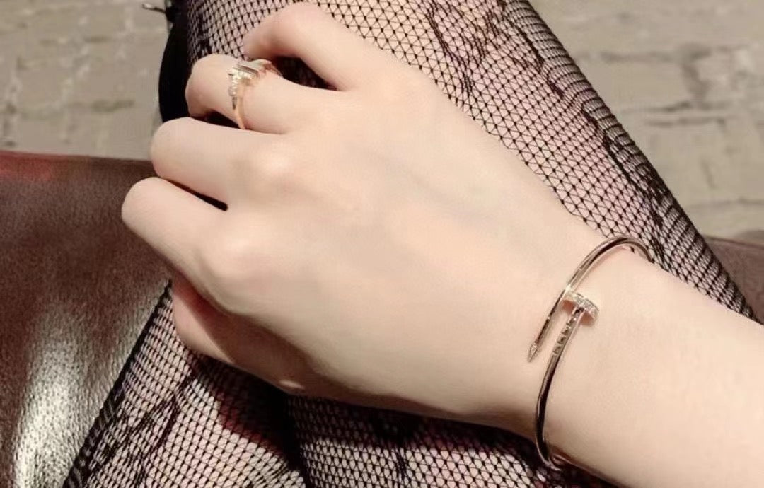 [Luna Brilliance]JUSTE BRACELET 2.5MM DIAMONDS