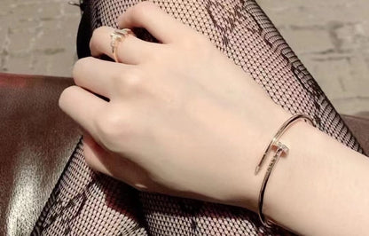 [Luna Brilliance]JUSTE BRACELET 2.5MM DIAMONDS
