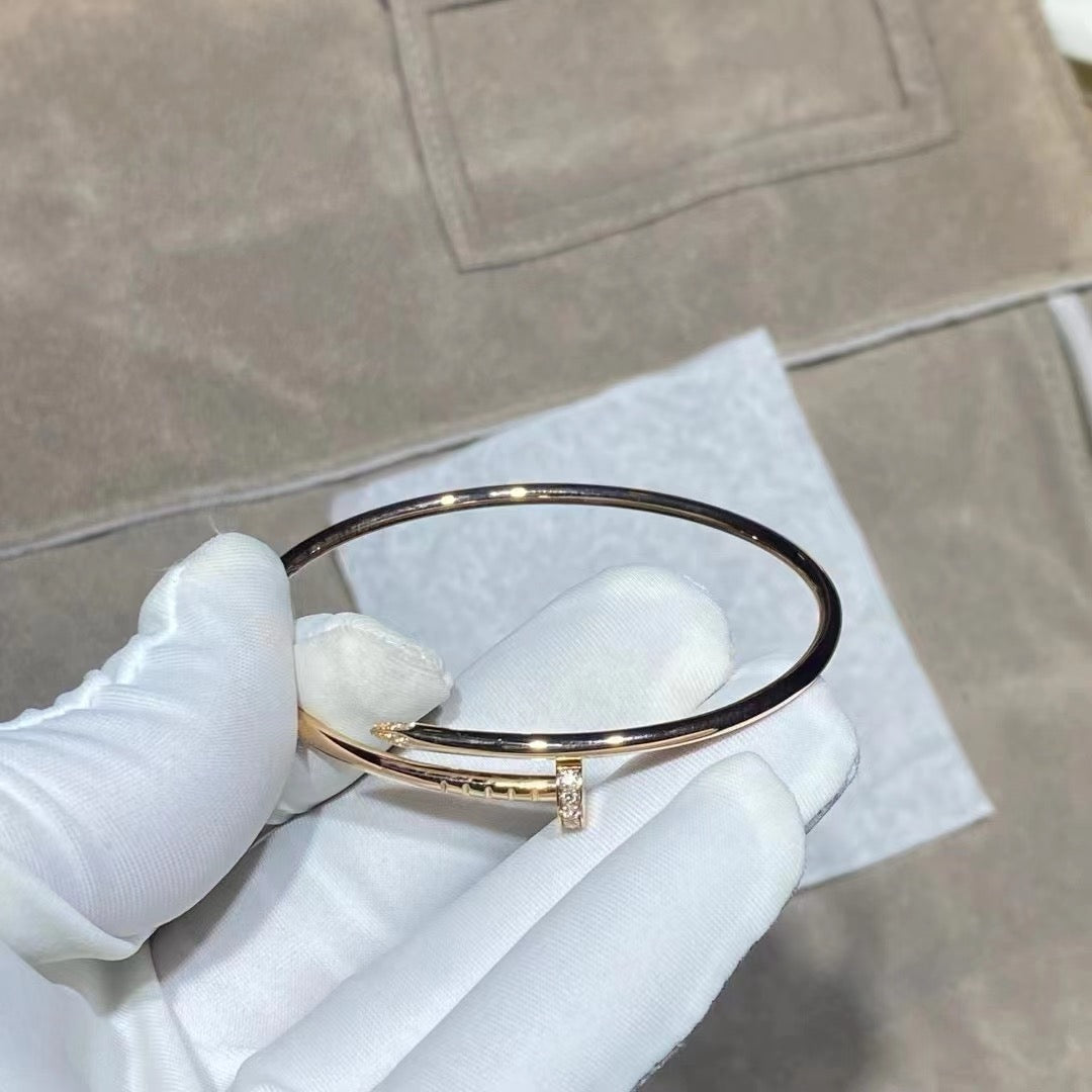 [Luna Brilliance]JUSTE BRACELET 2.5MM DIAMONDS