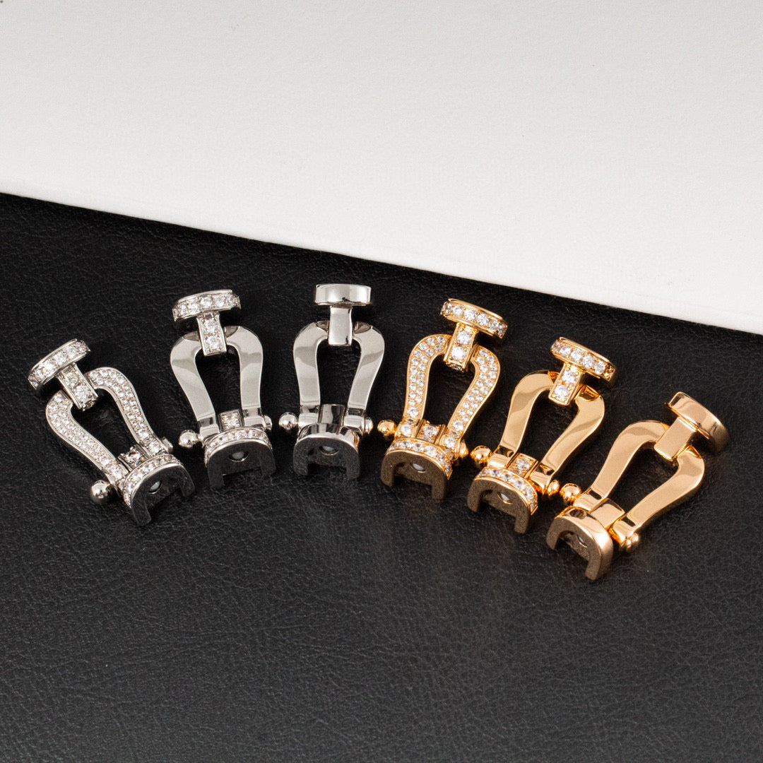 [Luna Brilliance]FORCE LARGE HORSESHOE NO DIAMOND BRACELET SILVER