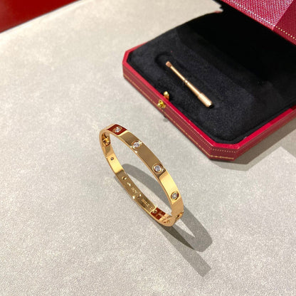 [Luna Brilliance]LOVE BRACELET 6.1MM 10 DIAMONDS