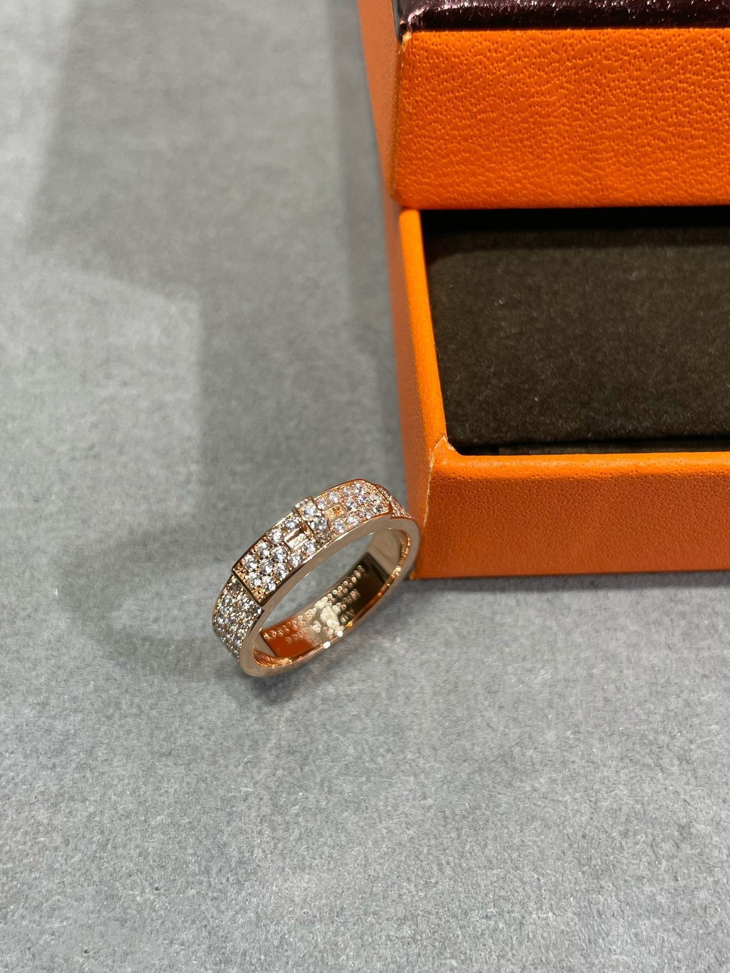 [Luna Brilliance]KELLY PINK GOLD DIAMOND RING