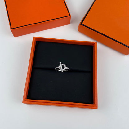 [Luna Brilliance]ECHAPPEE RING SILVER DIAMOND