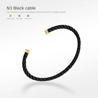 [Luna Brilliance]FORCE SERIES BRACELET CABLES 50 CHOICES (DIY SELECTION)
