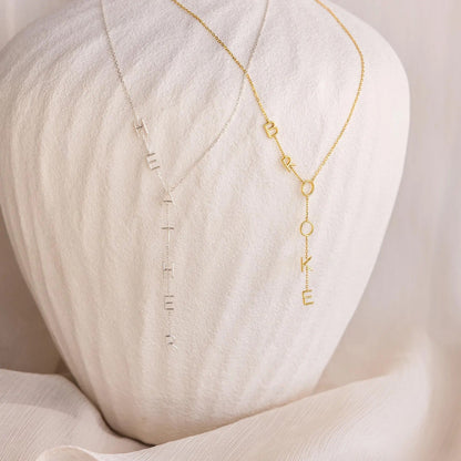 Lariat Name Necklace