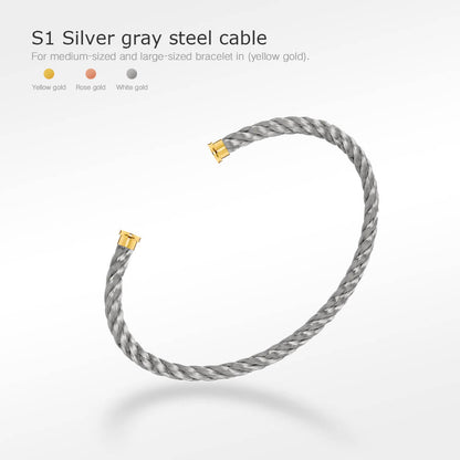 [Luna Brilliance]FORCE SERIES BRACELET CABLES 50 CHOICES (DIY SELECTION)