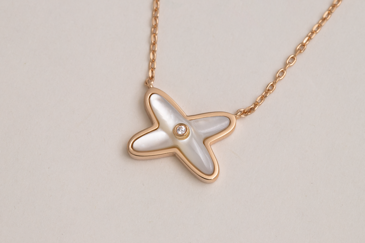 [Luna Brilliance]JEUX DE NECKLACE 1 DIAMOND