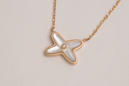 [Luna Brilliance]JEUX DE NECKLACE 1 DIAMOND