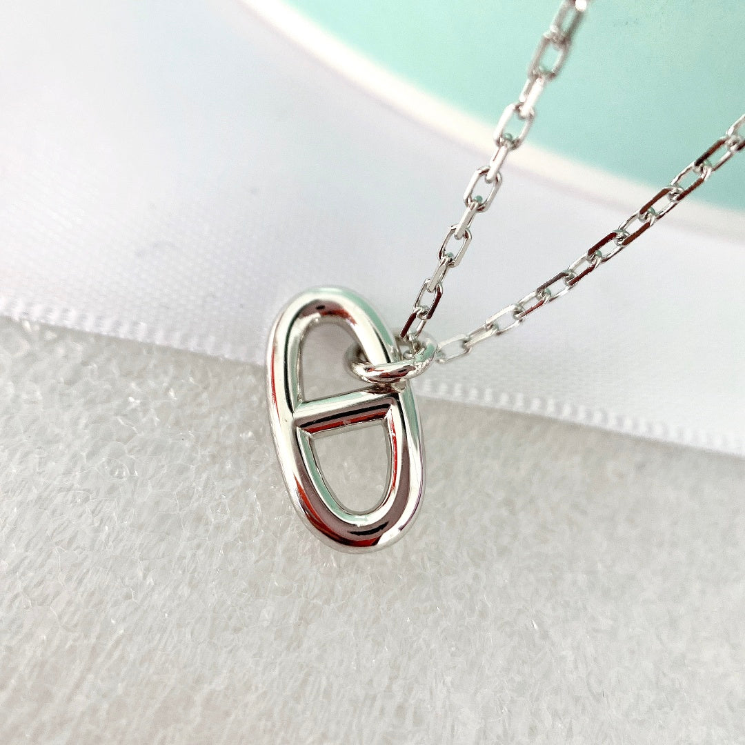[Luna Brilliance]HM PIG NOSE NECKLACE