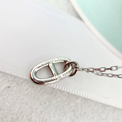 [Luna Brilliance]HM PIG NOSE NECKLACE