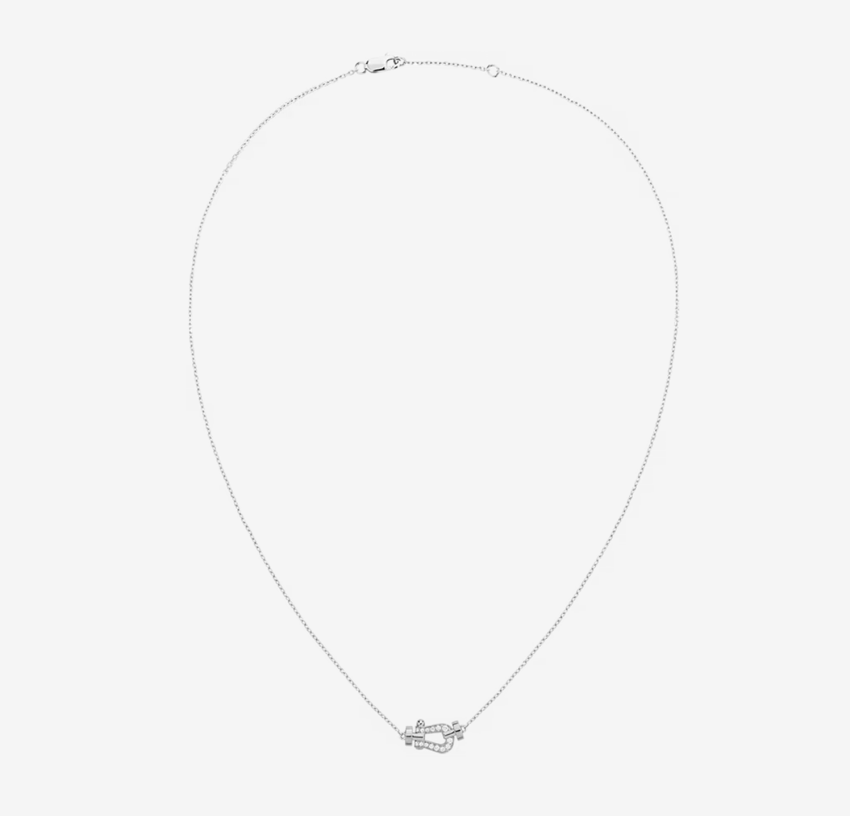 [Luna Brilliance]FORCE 10 DIAMOND SILVER NECKLACE MINI MODEL