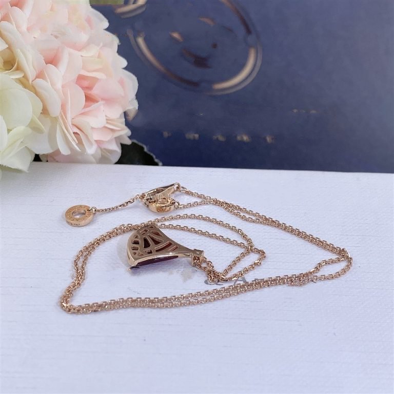 [Luna Brilliance]DREAM NECKLACE CARNELIAN 1 DIAMOND