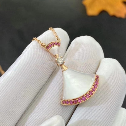 [Luna Brilliance]DREAM NECKLACE MOP PINK DIAMOND