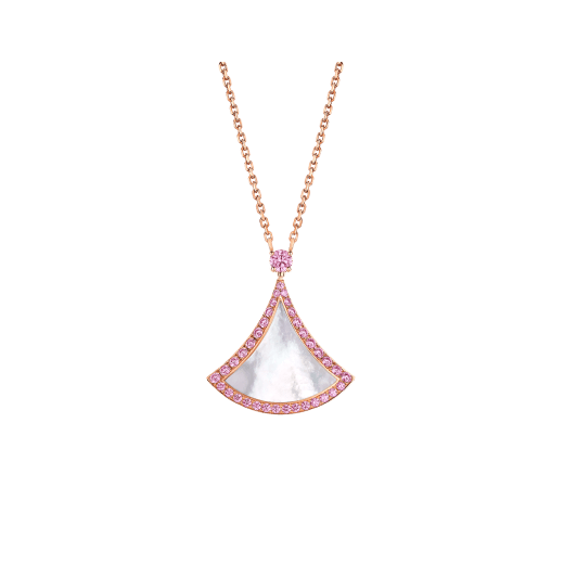 [Luna Brilliance]DREAM NECKLACE MOP DIAMOND PINK