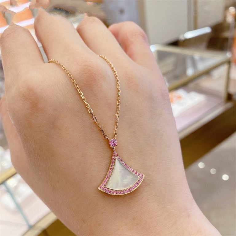 [Luna Brilliance]DREAM NECKLACE MOP DIAMOND PINK