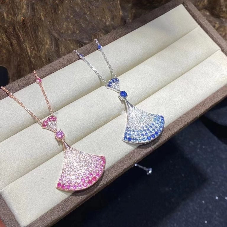 [Luna Brilliance]DREAM NECKLACE AGATE SILVER DIAMOND