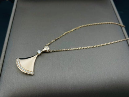 [Luna Brilliance]DREAM NECKLACE PINK GOLD DIAMOND