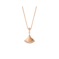 [Luna Brilliance]DREAM NECKLACE PINK GOLD DIAMOND