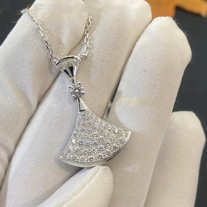 [Luna Brilliance]DREAM NECKLACE SILVER FULL DIAMOND