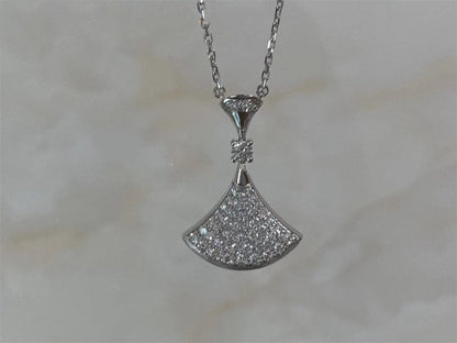 [Luna Brilliance]DREAM NECKLACE SILVER FULL DIAMOND