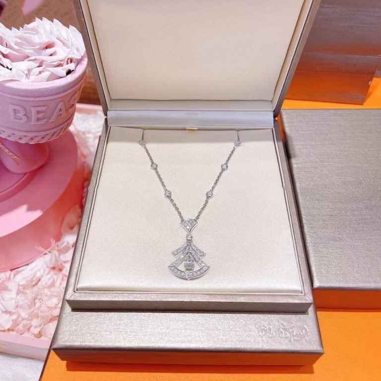[Luna Brilliance]DREAM NECKLACE WHITE DIAMOND SILVER