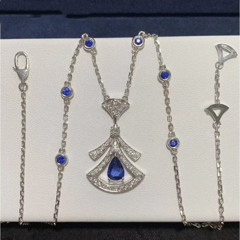 [Luna Brilliance]DREAM NECKLACE AGATE DIAMOND SILVER