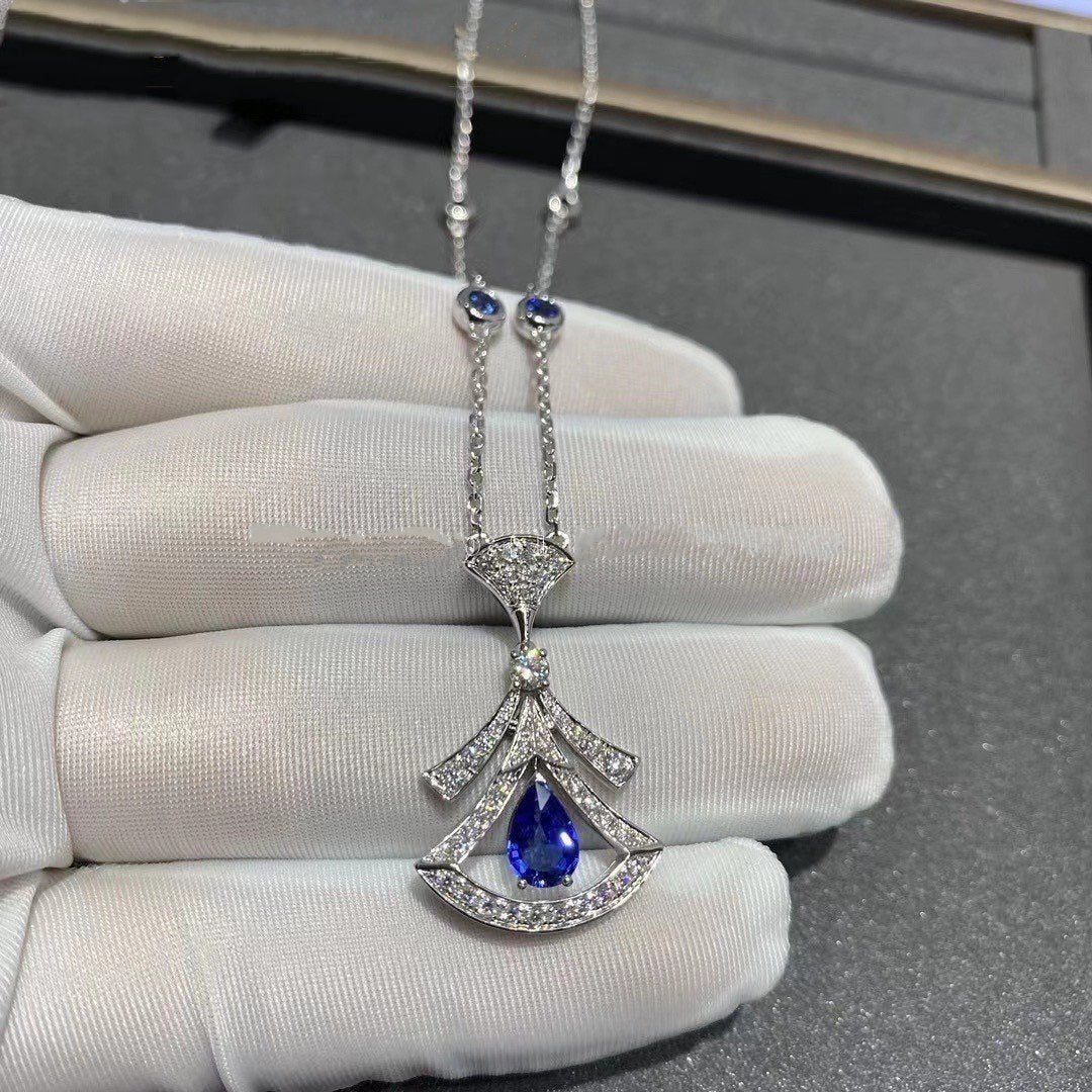 [Luna Brilliance]DREAM NECKLACE AGATE DIAMOND SILVER