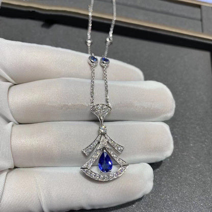 [Luna Brilliance]DREAM NECKLACE AGATE DIAMOND SILVER