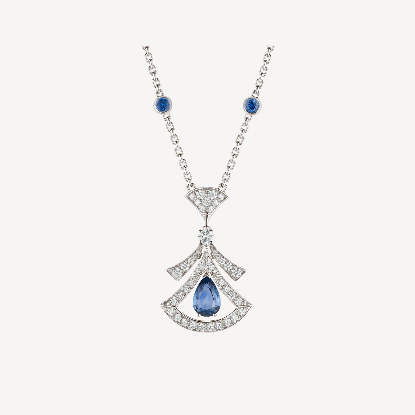 [Luna Brilliance]DREAM NECKLACE AGATE DIAMOND SILVER