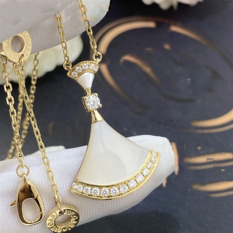 [Luna Brilliance]DREAM NECKLACE MOP GOLD DIAMOND