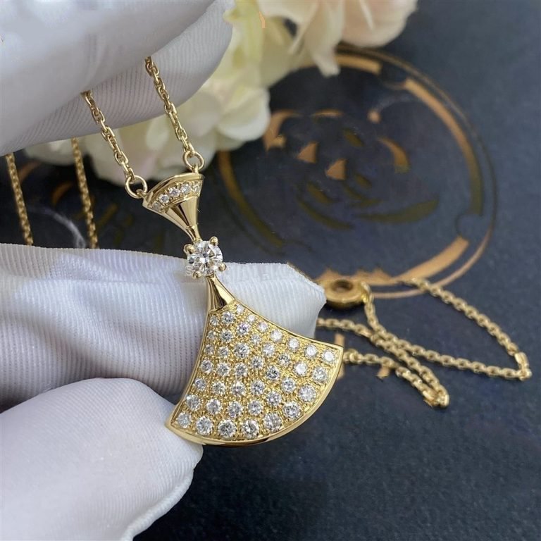 [Luna Brilliance]DREAM NECKLACE GOLD FULL DIAMOND